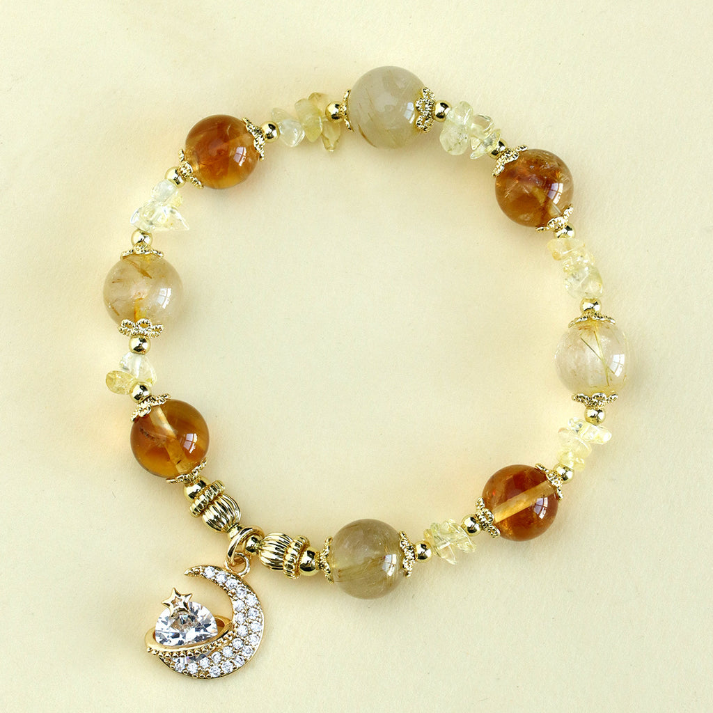 Colorful Crystal Bead Bracelet