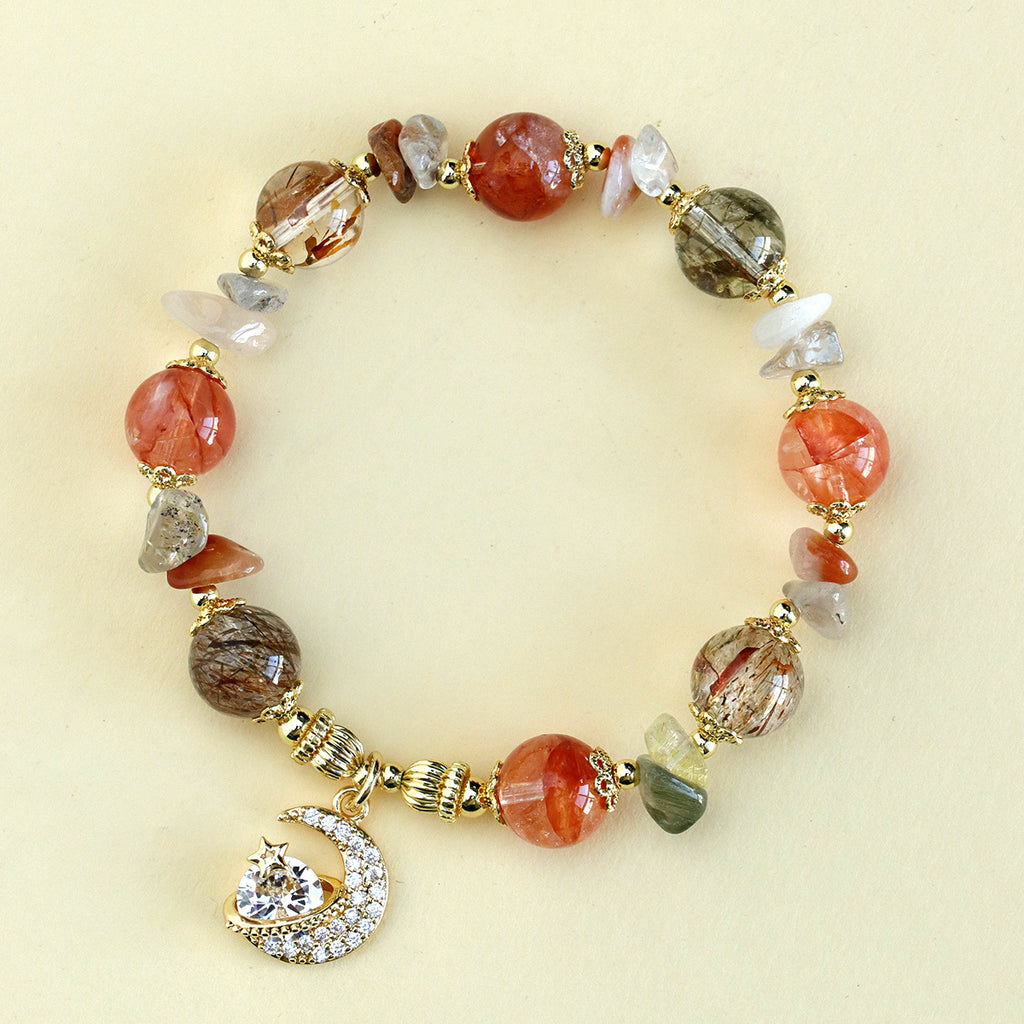 Colorful Crystal Bead Bracelet