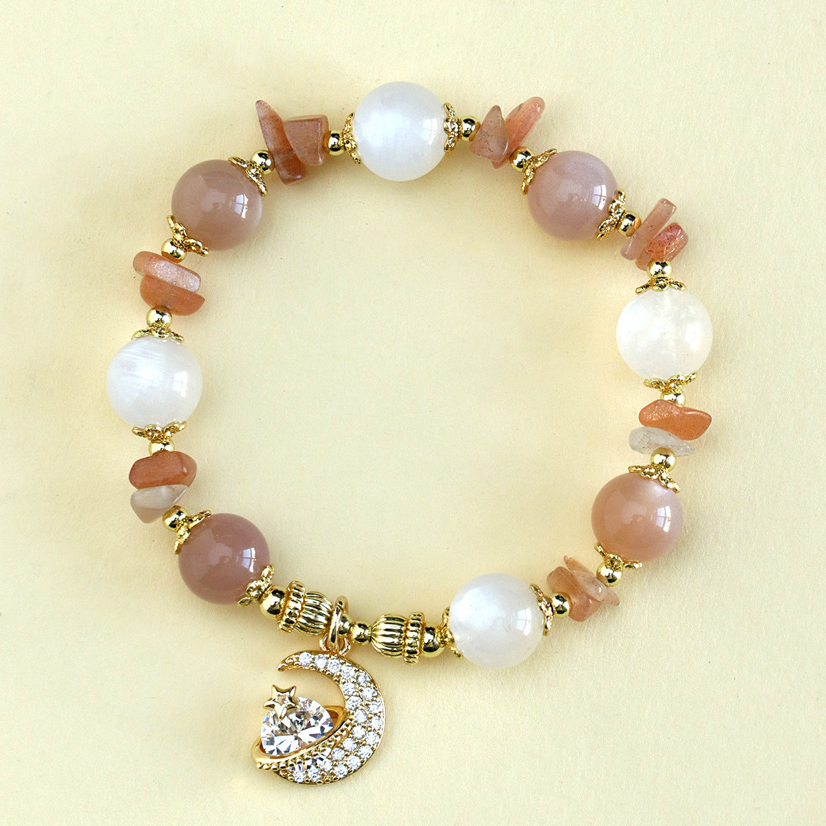 Colorful Crystal Bead Bracelet