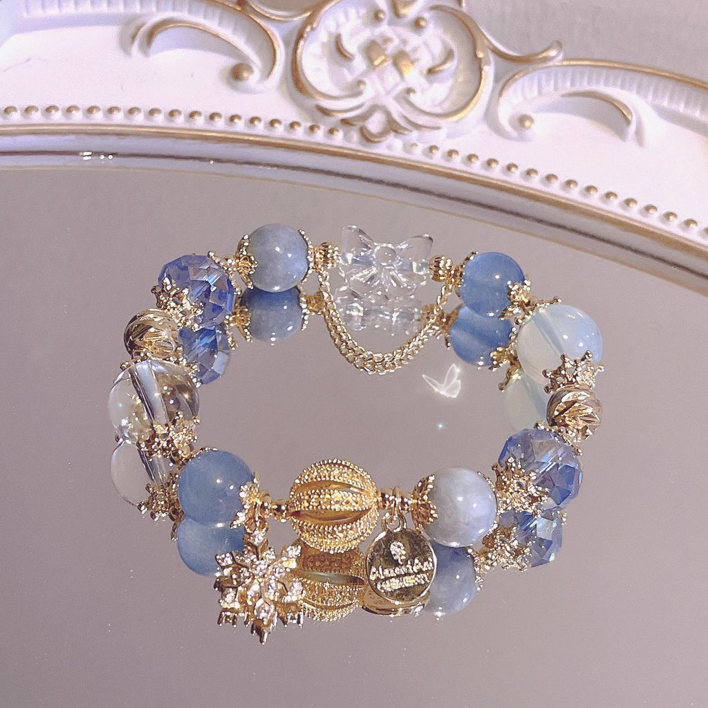 Colorful Crystal Bead Bracelet