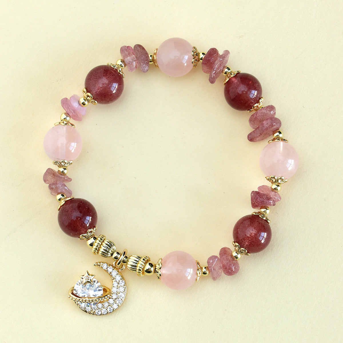 Colorful Crystal Bead Bracelet