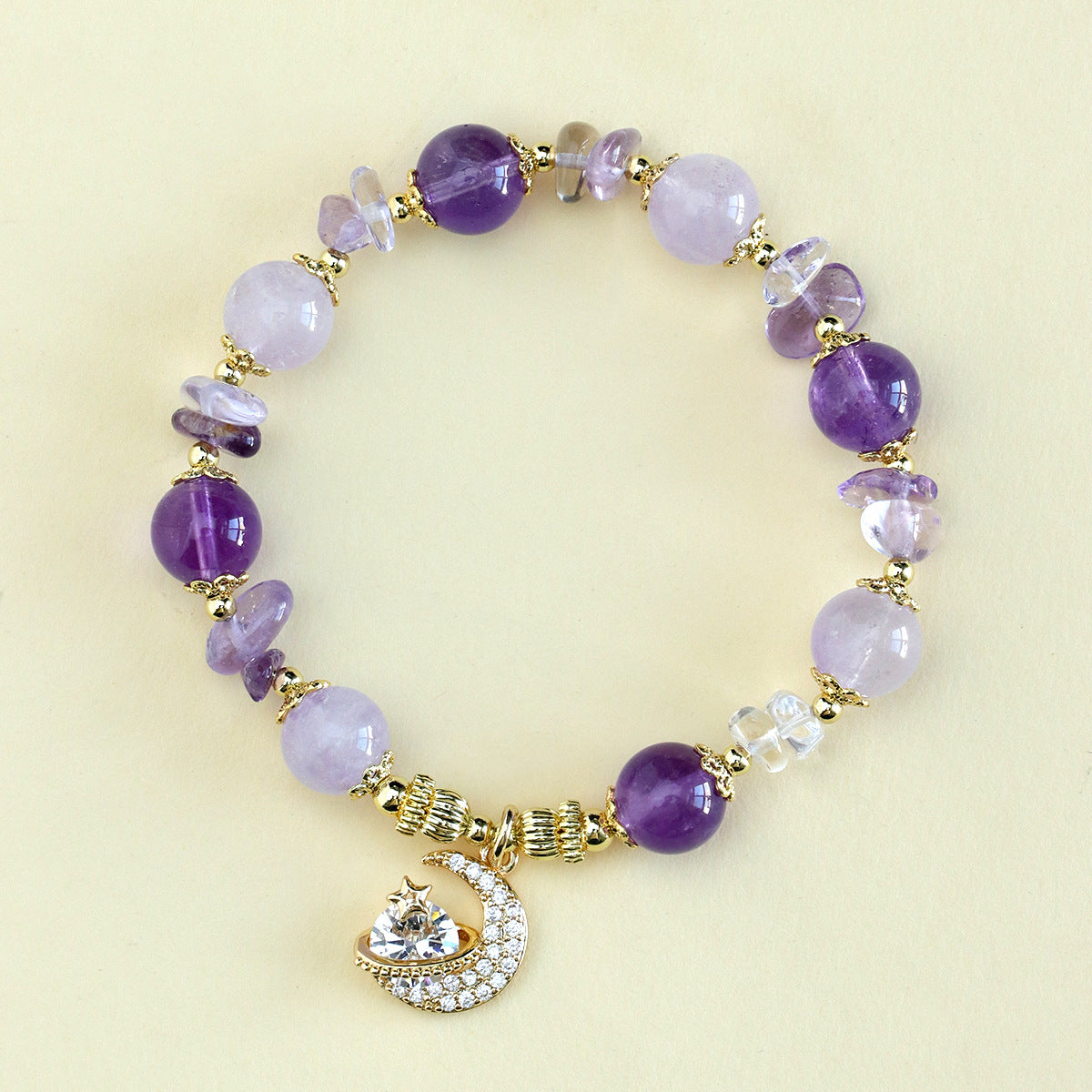 Colorful Crystal Bead Bracelet